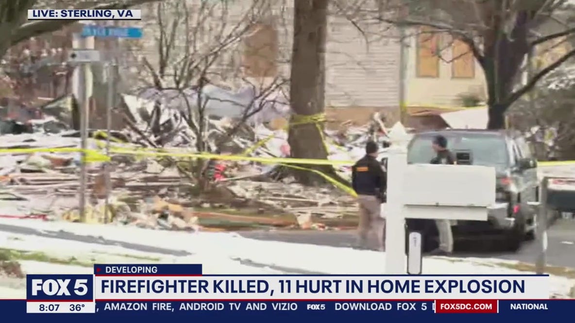 Firefighter killed in Sterling house explosion